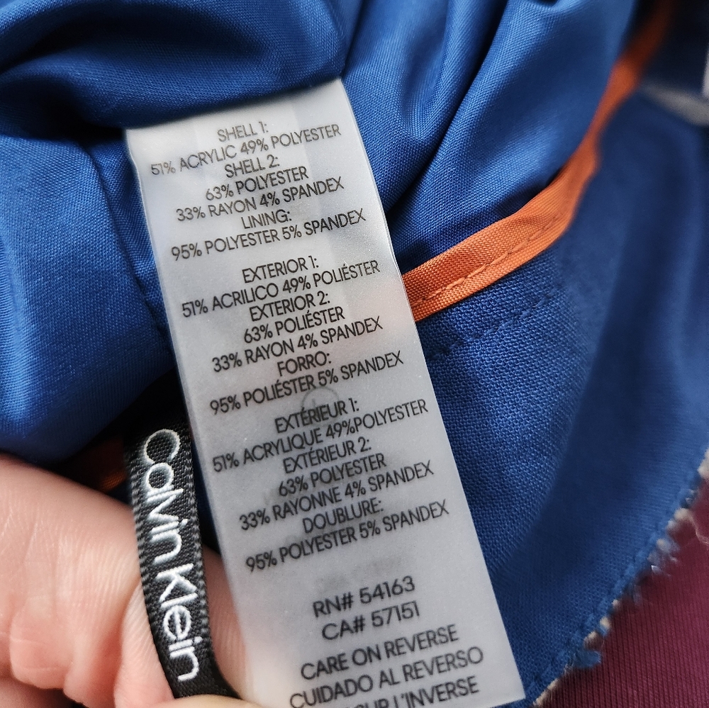 Calvin Klein | NWT 2 Pc Tweed Blazer & Pencil Skirt Set - Picture 11 of 12